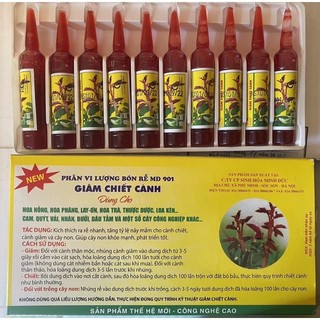 Phân bón vi lượng mđ-901 lọ 10ml - giâm chiết cành