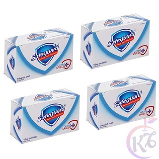  Combo 4 xà bông cục SafeGuard 115g trắng tinh khiết diệt khuẩn 99,99% bảo vệ vượt trội - xà phòng thanh 