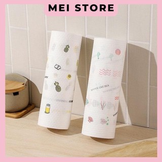 Cuộn Giấy Lau Bếp Hoa Văn Đa Năng