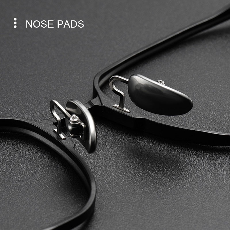 Kính Mát Gọng Kim Loại Siêu Nhẹ Phong Cách Retro Thời Trang Cho Nam