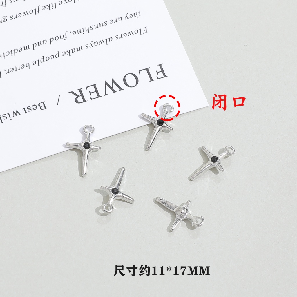 Chuỗi Hạt Đá Mặt Trăng Hình Trái Tim Dùng Làm Trang Sức Thủ Công