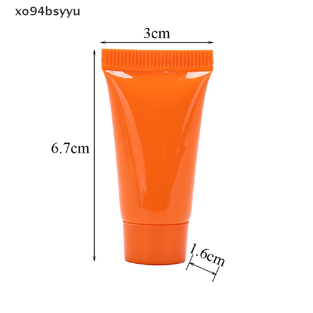 Set 5 Tuýp Nhựa Rỗng 10ml Xo94Bsyu Đựng Mỹ Phẩm Đa Năng Tiện Dụng VN