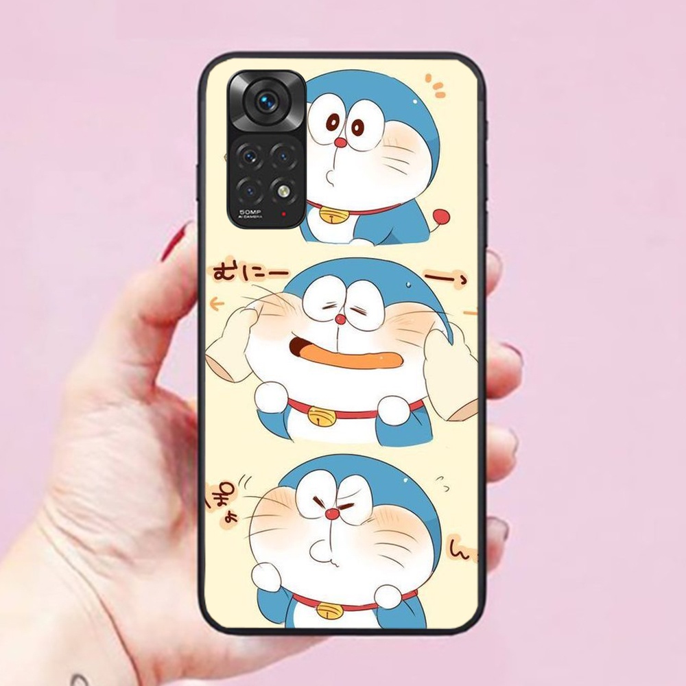Ốp lưng điện thoại Xiaomi Redmi Note 11 / 11S / 11T / 11 T Pro / 10 / 10C / 10A hoạt hình dorêmon siêu dế thương