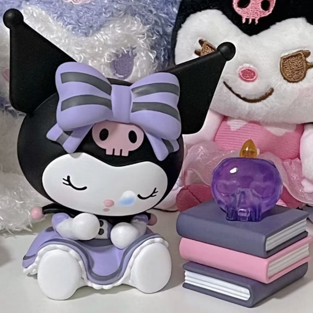 Mô Hình Kuromi Sanrio Lucky Divination Series Kuromi Dùng Trang Trí