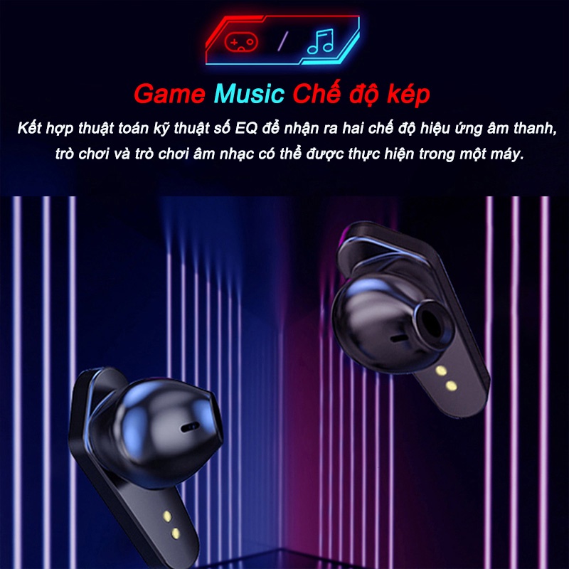 Tai Nghe Bluetooth Tai Nghe X15 Gaming Hifi tương thích với Samsung Oppo Vivo Xiaomi