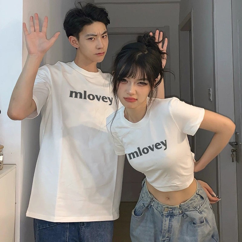 Set Áo Thun Ngắn Tay Và Chân Váy Thời Trang Cho Cặp Đôi