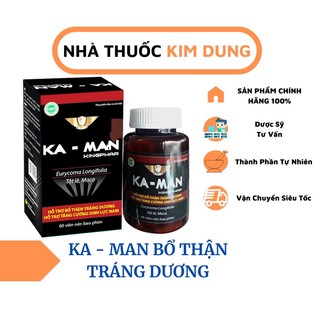KA-MAN KINGPHAR - Hỗ trợ bổ thận tráng dương, hỗ trợ tăng cường sinh lực nam.....
