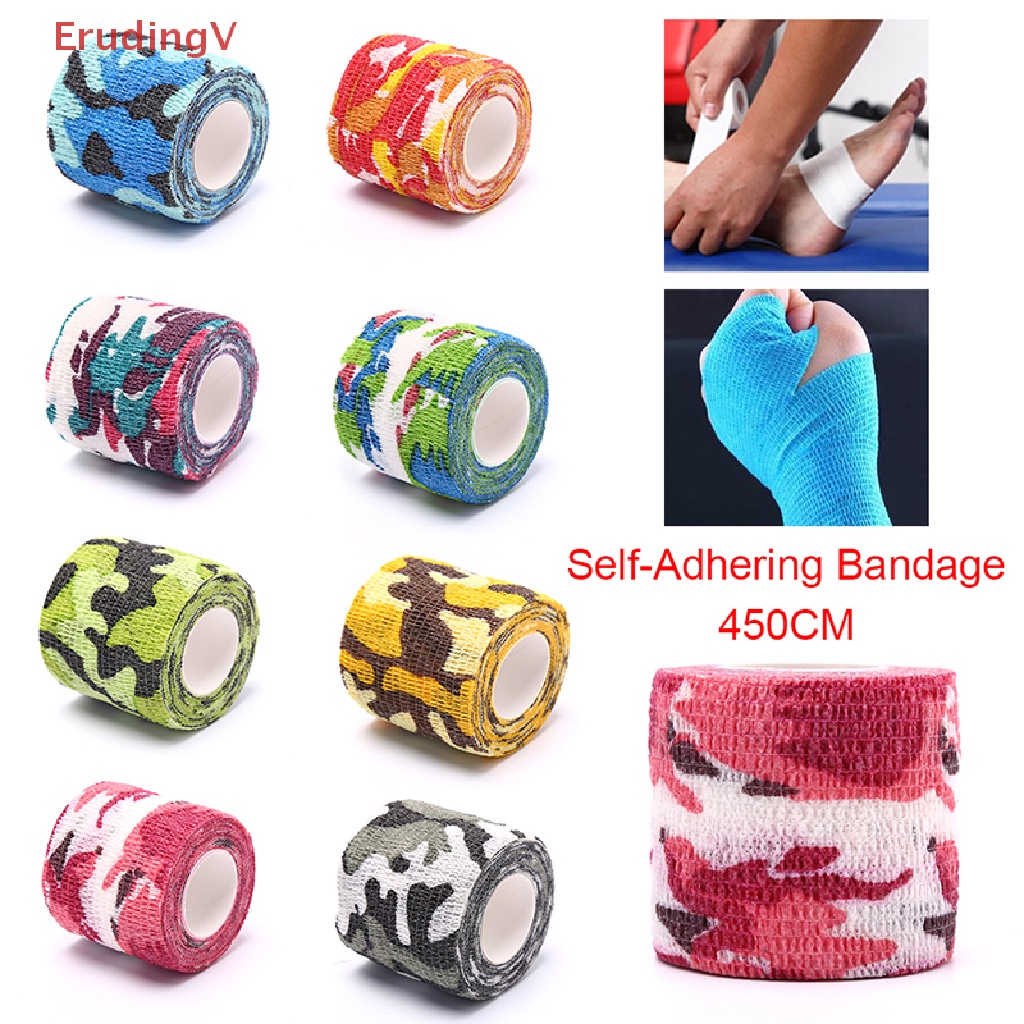 Cuộn Băng Dán Tự Dính Co Giãn Họa Tiết Rằn Ri Bảo Vệ Khi Tập Thể Thao [Mới] [Mới]