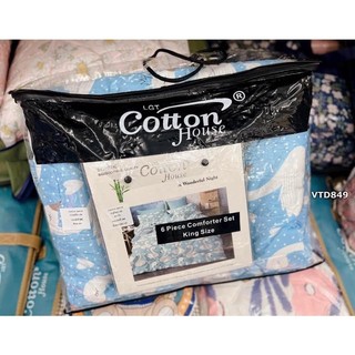 (order) Drap trải giường cotton house thái lan