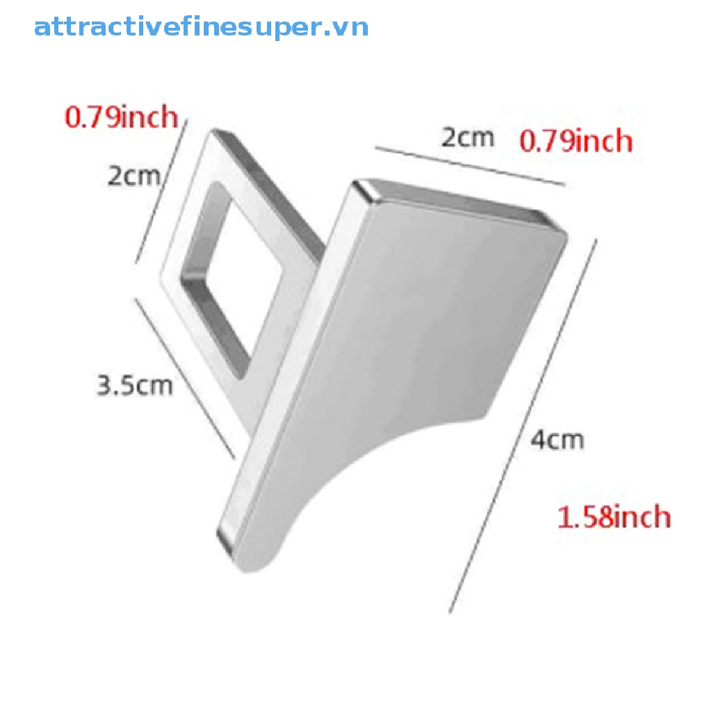 Chốt Khóa Dây An Toàn Xe Hơi Bằng Kim Loại