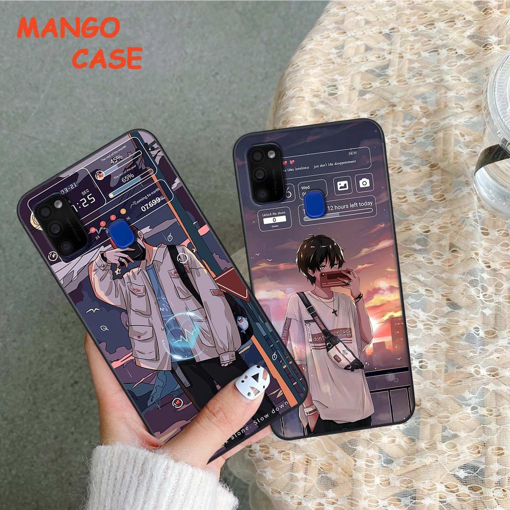 Ốp lưng Samsung M21 / M30s hình anime boy girl phong cách thời trang, ốp rẻ đẹp