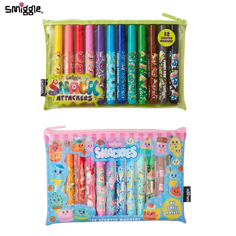 Gói Bút Tấn Công Snack Smiggle X12