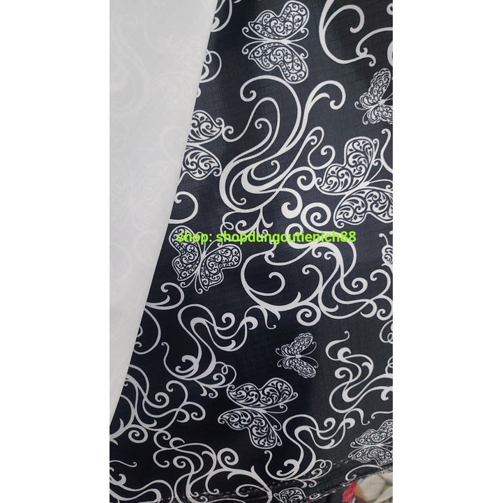 (Dành cho Máy Panasonic Cửa Trên 7.6kg đến 16KG ] Áo trùm máy giặt VẢI DÙ CỰC DÀY, DÂY KHÓA KÉO TO - bao chùm chống bụi