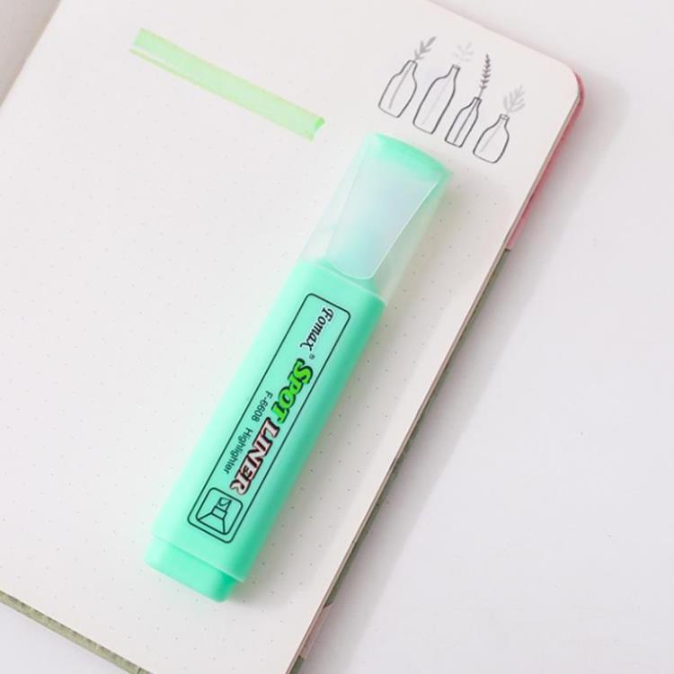 Bút highlight pastel - bút dạ quang cao cấp - bút đánh dấu dòng học sinh - HIKOMA STORE