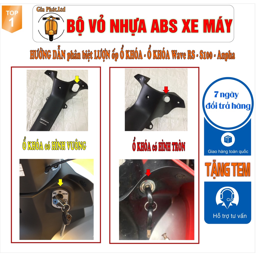 Dàn áo màu Xanh Ngọc cho xe Wave RS - Anpha- S100 đười 2006 đến 2016  Cụm pha đèn trước xe Wave RS - SPB-DGRs