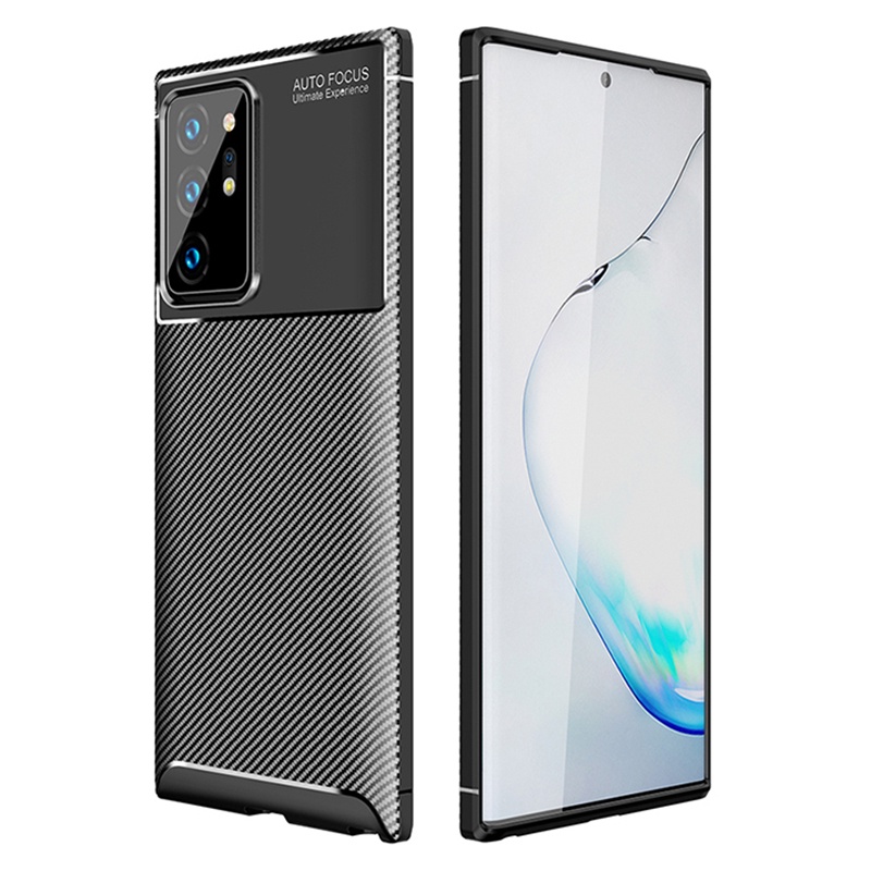 Ốp Lưng Trong Nhám Viền Màu Cho Điện Thoại Samsung Galaxy Note 20 Ultra 5g Note20 Not 20ultra