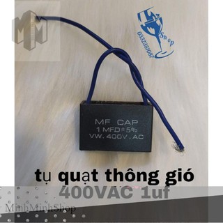 Tụ quạt 450vac 1uf cho quạt thông gió