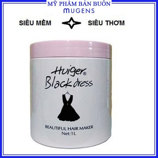 Kem ủ tóc collagen Huiger dầu hấp tóc phục hồi hư tổn 1000ml