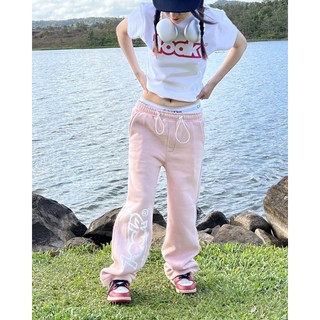 Sweatpants baby pink - quần nỉ 1-oak