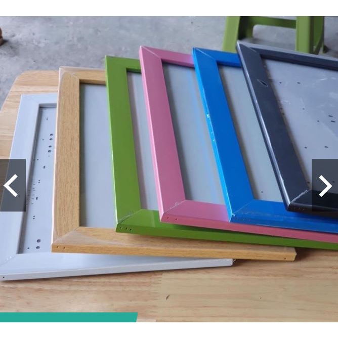 khung ảnh a3 (30x40) mặt mica mỏng chọn màu