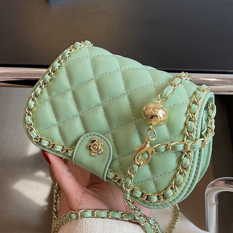 Ielgy lingge Túi Xách Đeo Vai Dây Xích Kết Cấu Cá Tính Cao Cấp Hợp Thời Trang Cho