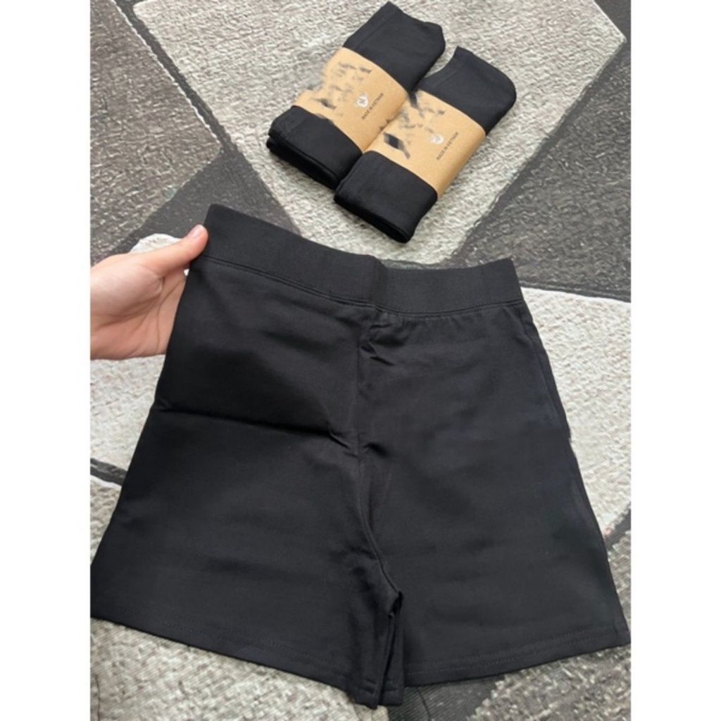 Quần Black Funoff Short Biker Short Dáng Ngắn Nữ Nâng Mông Mùa Hè Năng Động Quần đùi nữ mặc ở nhà thể thao tập gym biển | BigBuy360 - bigbuy360.vn