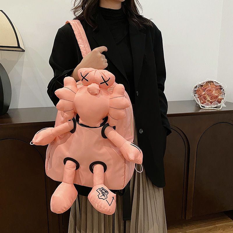 Ba Lô Đi Học Cỡ Lớn Hình Thú Nhồi Bông Dễ Thương Thời Trang 2023 Cho Nữ