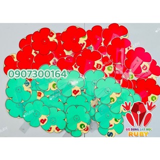 Hoa xoay 6 cánh - Đồ dùng dạy học Ruby