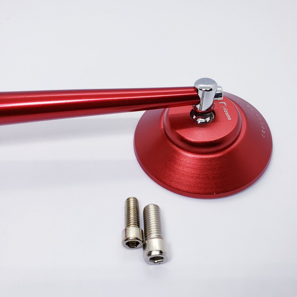 Gương xe máy, kính chiếu hậu rizoma tròn, đồ chơi xe máy cao cấp nhập khẩu dùng cho xe SH, VARIO, EXCITER, NVX, WINNER