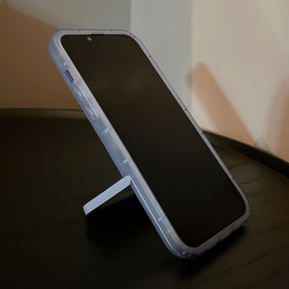 Ốp Điện Thoại TPU Dẻo Họa Tiết Bầu Trời Đầy Sao / Đám Mây Kèm Giá Đỡ Tàng Hình Cho IPhone 14 13 12 11 Pro Max