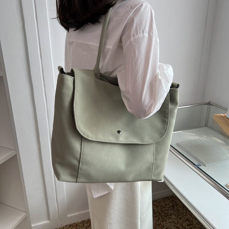 Túi Đeo Vai Bằng Vải canvas Cỡ Lớn Thiết Kế Đơn Giản Thời Trang Cho Nữ