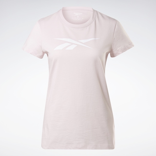 Reebok TRAINING Áo thun Tập luyện Nữ Te Graphic Vector Tee Màu hồng H09806