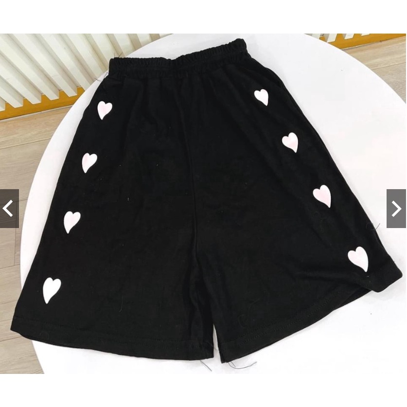 Quần Short Viền Đùi KA CLoset Shorts thể thao dáng ngắn năng động trẻ trung màu đen Ulzzang HOT