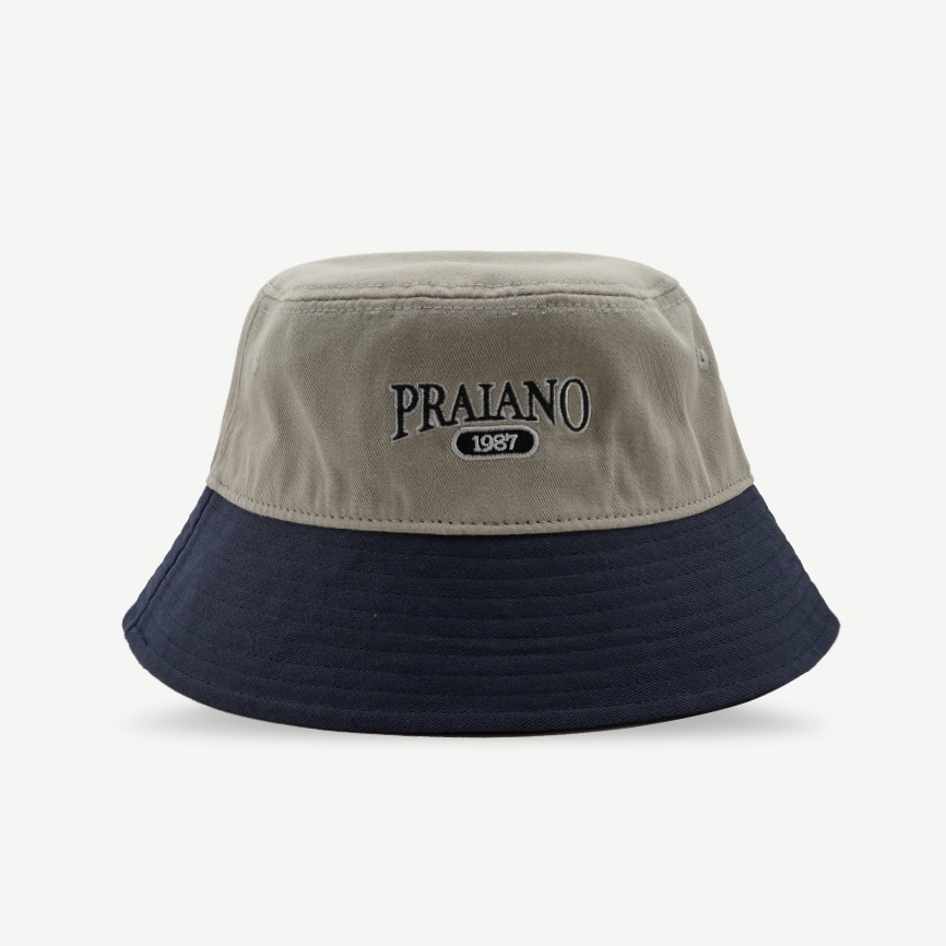 Mũ nồi MG STUDIO thêu chữ &quot;Priano&quot; thời trang