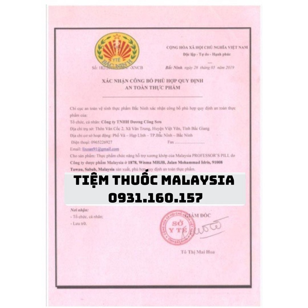 Mujarhabat Kapsu Hộp 20 ống