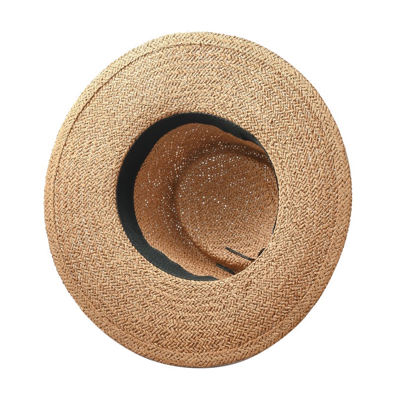 Mũ Cói Đi Biển Rộng Vành Chất Nón Cói Đẹp Form Đẹp Màu Nâu Sang Chảnh Đóng Hộp To Giữ Form