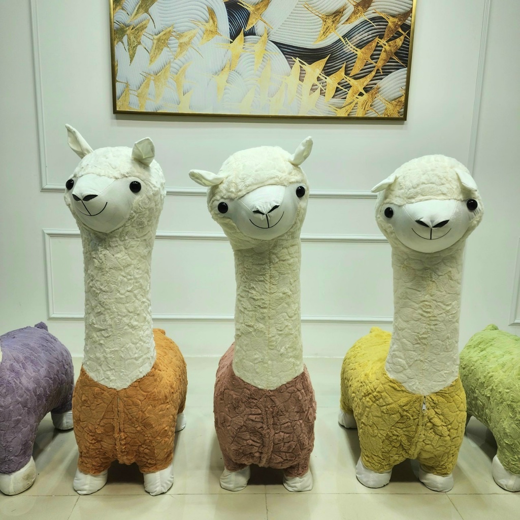 Ghế Đồ Chơi Trẻ Em Lạc Đà Alpaca T90, Nệm Bông Mịn, Hàng Nhập Khẩu Cao Cấp Hiện Đại - Ảnh Thật Hàng Sẵn