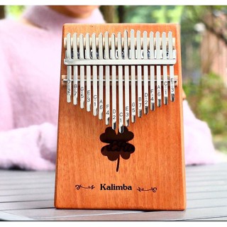 Đàn Kalimba Gỗ 17 Phím Sử Dụng Ngón Tay Tiện Dụng Tặng Kèm Đầy Đủ Phụ Kiện Búa Chỉnh Âm, Giấy Dán Nốt, Túi Đựng