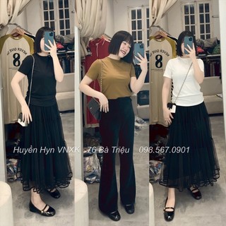 Set áo thun tăm 190k/ 3 áo