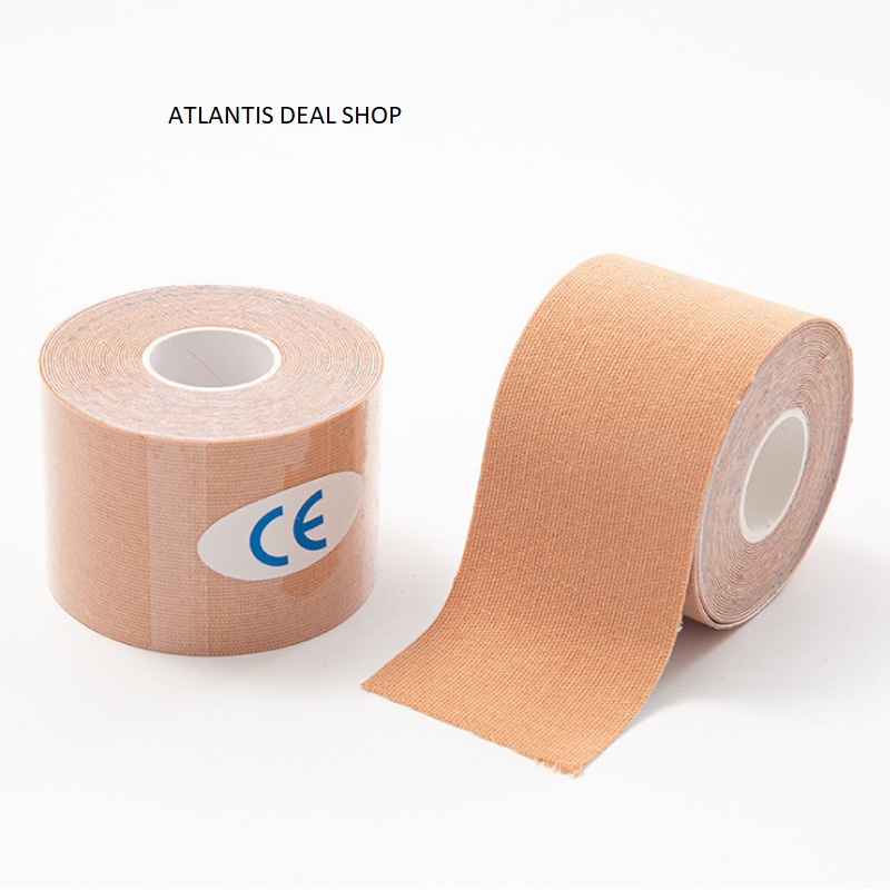 BĂNG KEO COTTON THỂ THAO CO DÃN, MIẾNG DÁN CƠ HẠN CHẾ CHẤN THƯƠNG TỐI ĐA