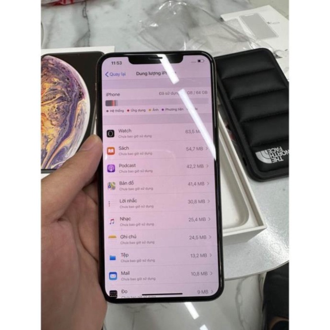 Máy ip X.s.m cũ 98% máy chính hãng nguyên zin dung lượng 64/128/256GB Vàng Đen L22 MDK