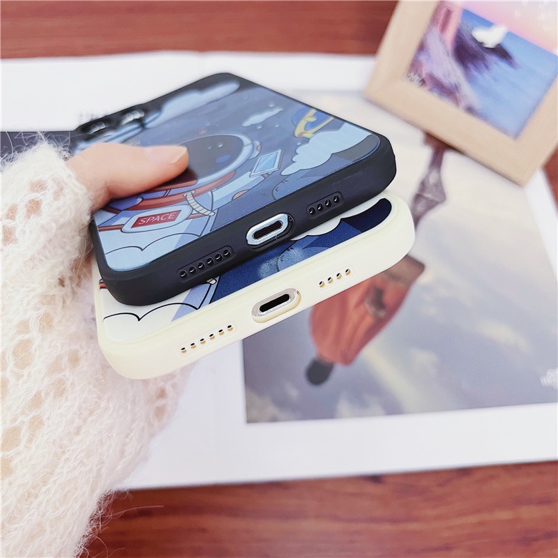 Ốp Điện Thoại Mềm Hình Tàu Không Gian Cho Redmi Note 11s Note 11 10s Redmi A1 9C