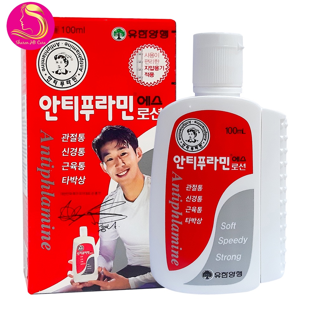 Dầu nóng Antiphlamine xoa bóp giảm các cơn đau nhức 100ml Hàn Quốc