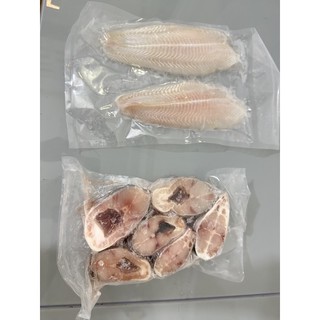 Cá basa làm sạch cắt khúc 1kg (giao tphcm)