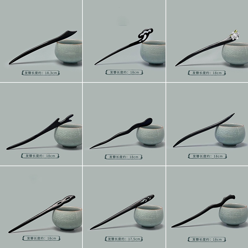 Trâm Cài Tóc Bằng Gỗ Đàn Hương Phong Cách Trung Hoa Thời Trang Cho Nữ