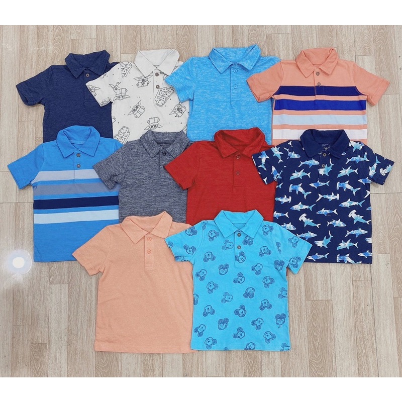 Áo Polo bé trai cổ bẻ hãng J.u.m.p.in.g B.e.a.n.s