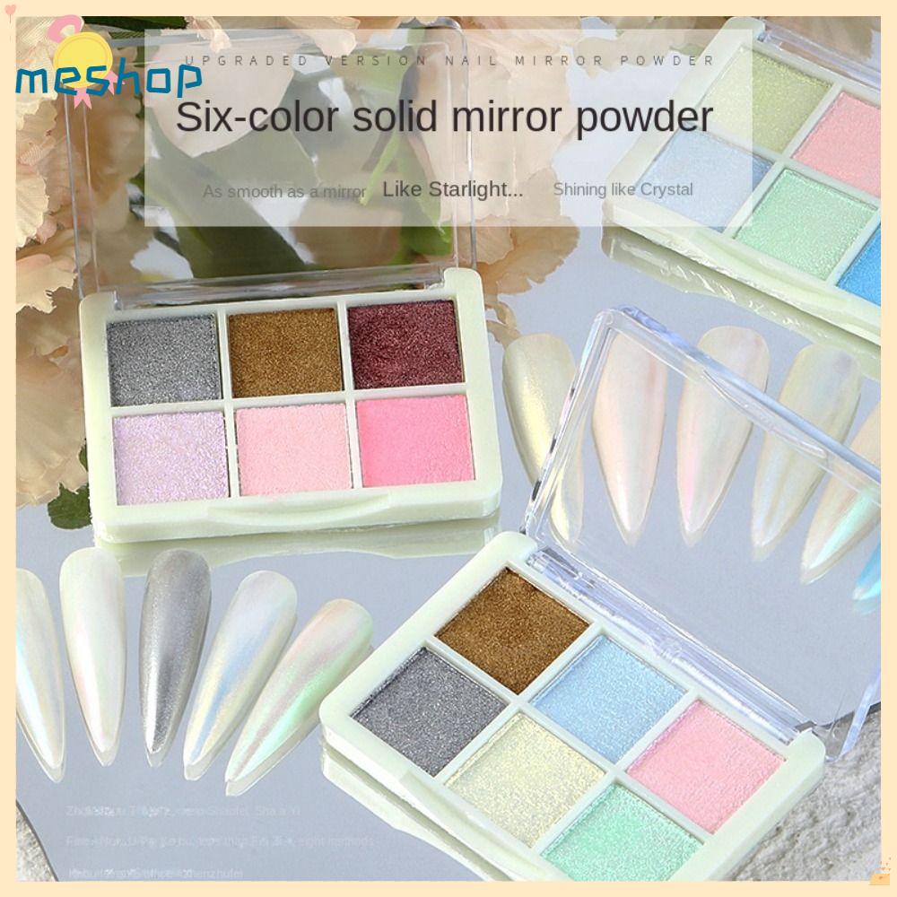 Bột Tráng Gương Nhiều Màu Sắc Dùng Trang Trí Móng Tay Nghệ Thuật