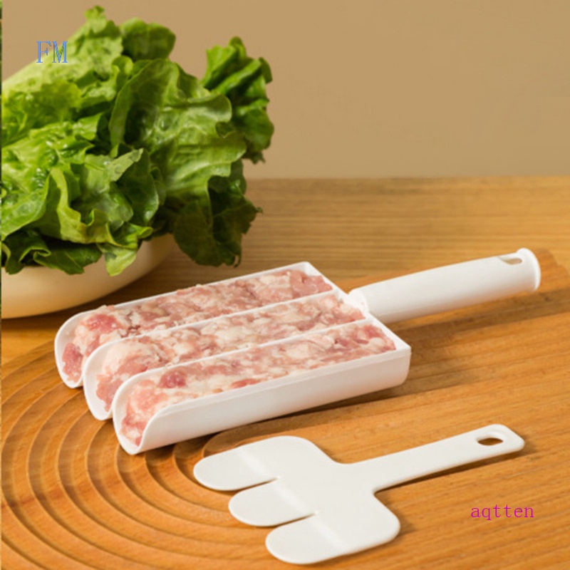 Fm Bộ Dụng Cụ Làm Thịt Viên Bằng Nhựa Sáng Tạo Làm Thịt Cá Beaf Dụng Cụ Nhà Bếp Phụ Kiện Nấu Ăn