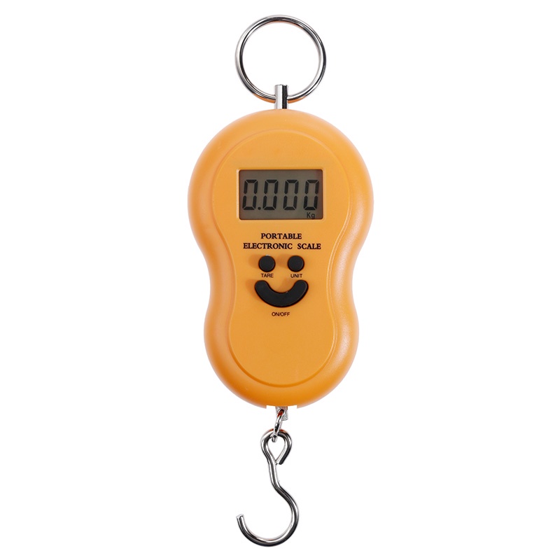 Cân Hành Lý Điện Tử Mini 50Kg Có Móc Treo KG / LBS / JIN / OZ