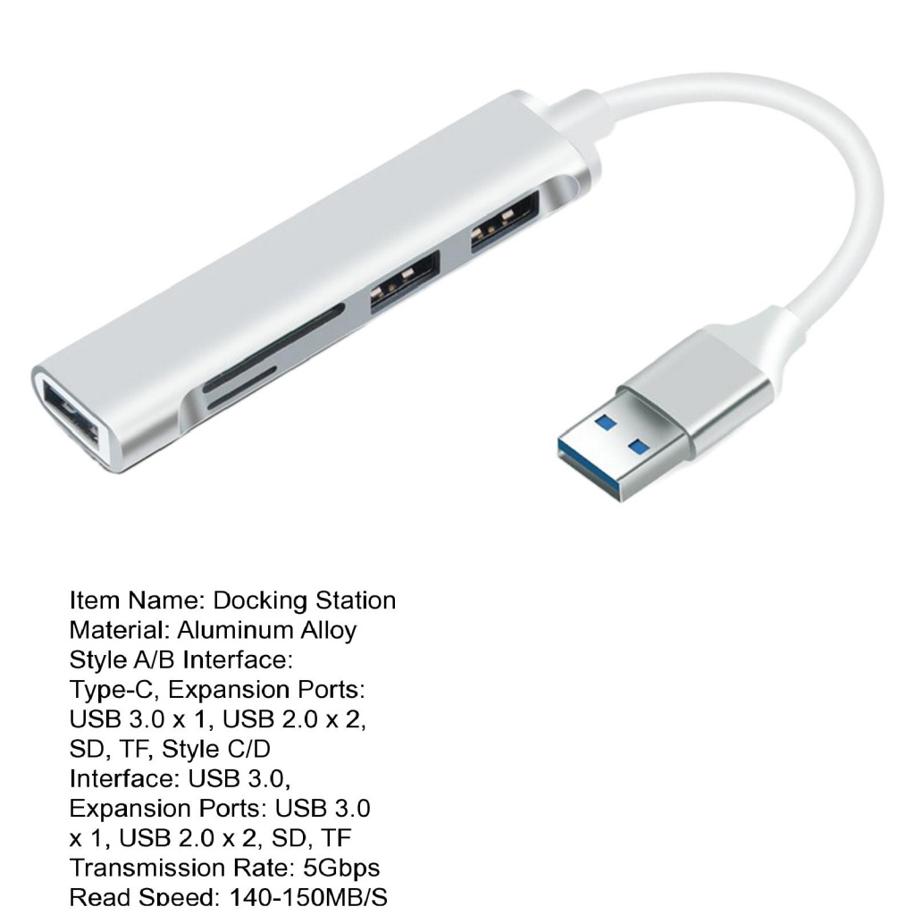 Bộ Chia Cổng USB 2.0 / 3.0 Tốc Độ Cao Đa Năng 5 Trong 1 Hình Hoa Hướng Dương Cho Máy Tính